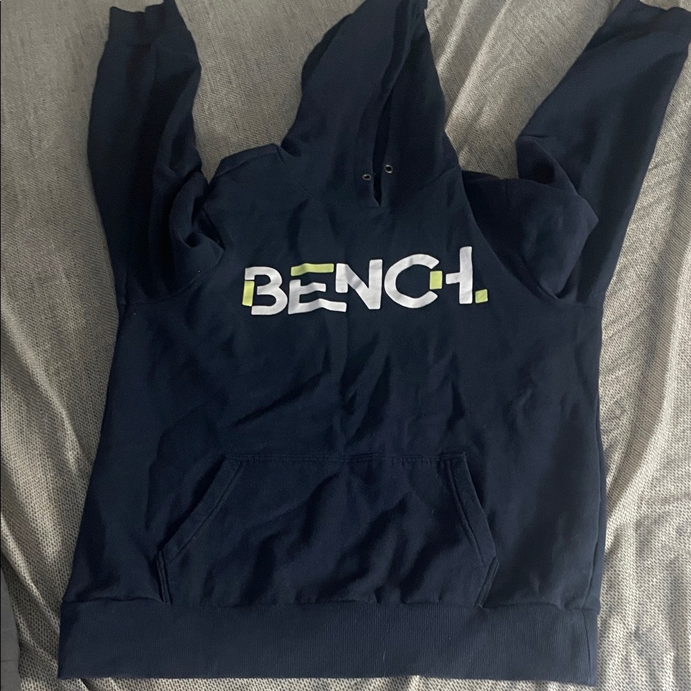 Bench Dark Blue Hoodie with Logo